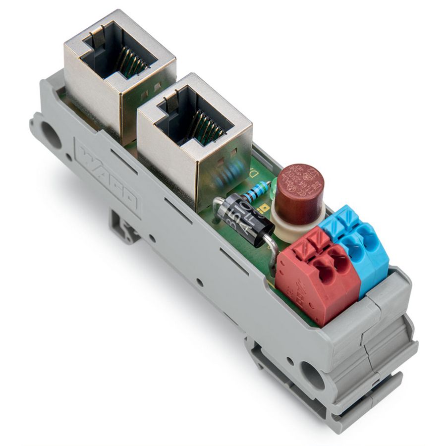 Interfacemodule RJ-45 met vermogenscontacten 289-196 VVE=5