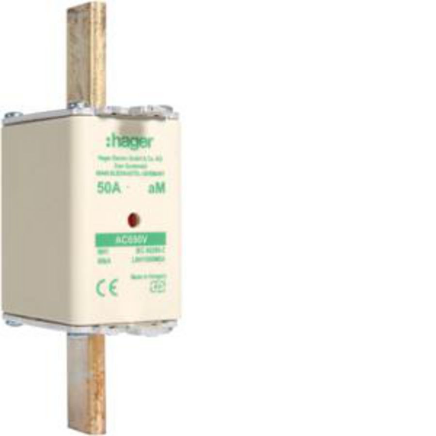 Mespatroon NH1 50A 690V aM combimelder VVE=3