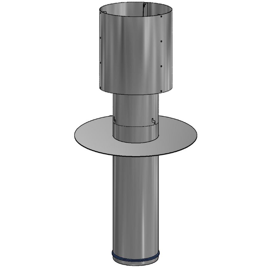 Uitblaaskap UC-315 PLD platdak