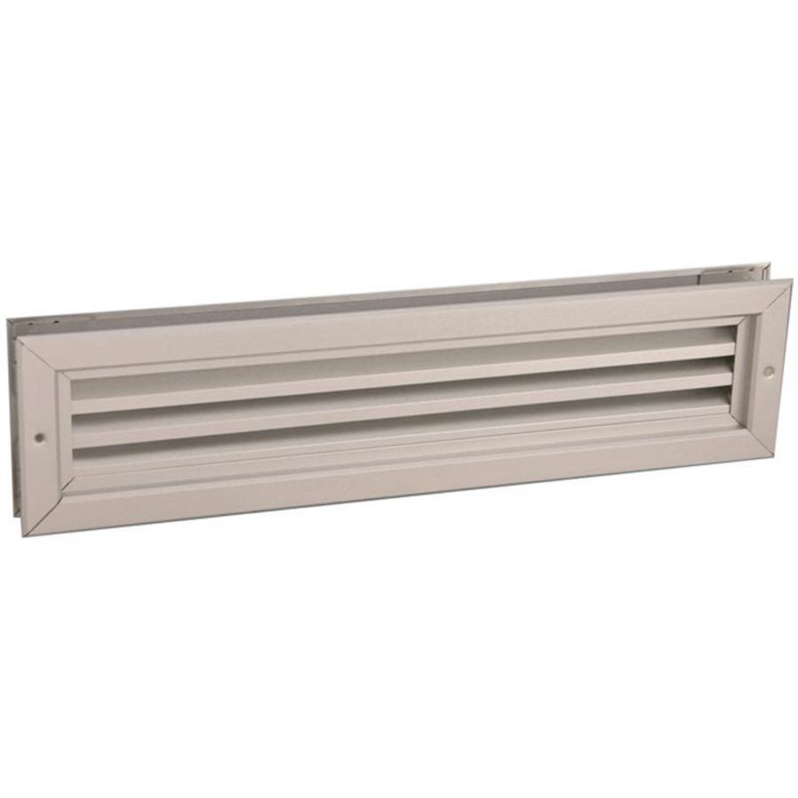 ALU deurrooster 470x121mm geanodiseerd