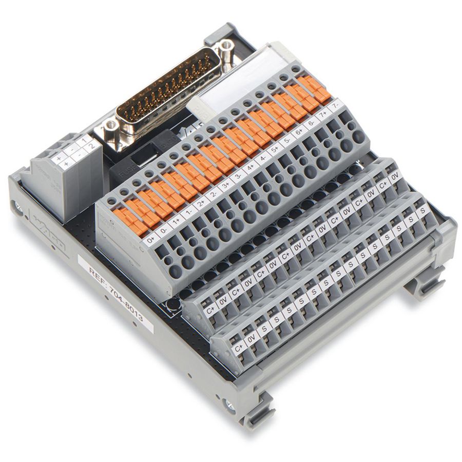 Interfacemodule systeembekabeling Sub-Min-D Male steker