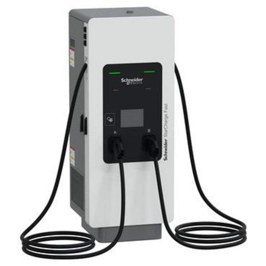 Schneider StarCharge Fast DC 180kW snellaadstation met 2 CCS
