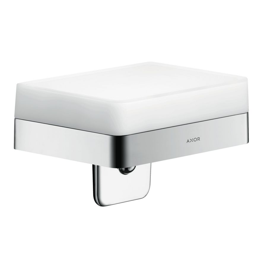 Axor universele zeepdispencer met planchet chroom