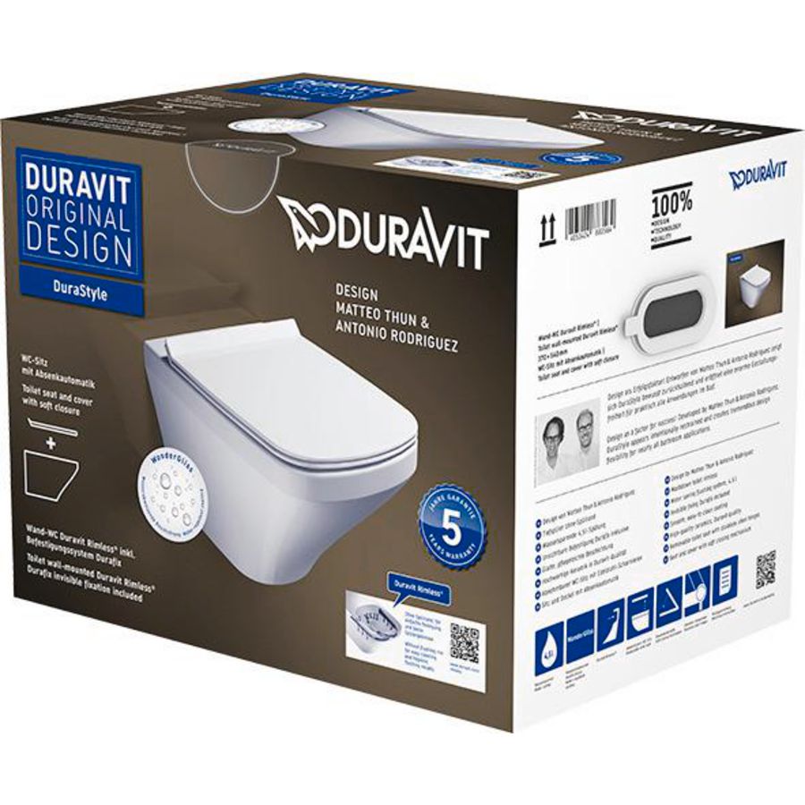 DuraStyle wandcloset combipack hangend 540mm 45510900A11