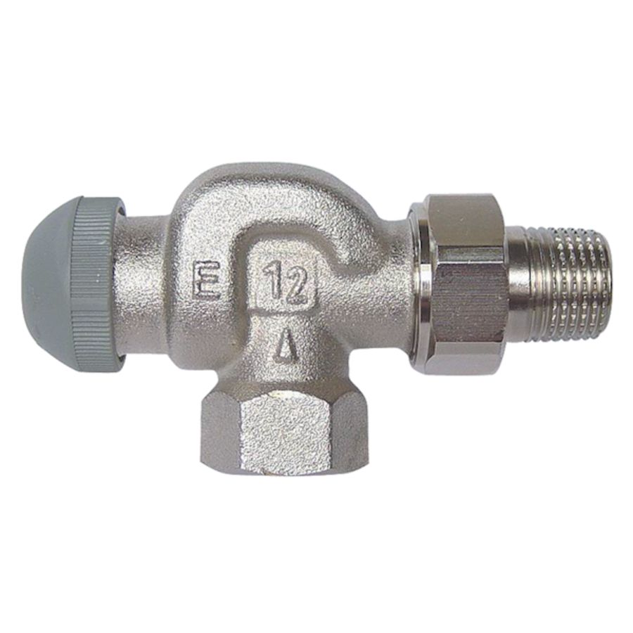 Thermostatische afsl TS90 E lage weerst haaks vk 1/2 VVE=20