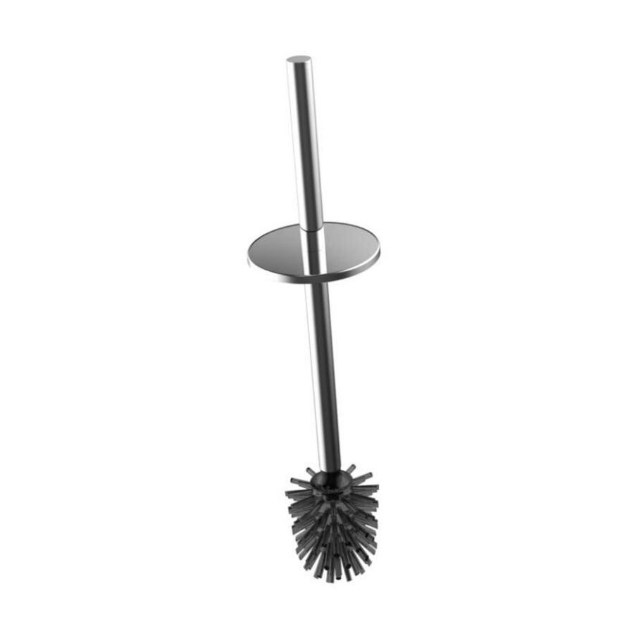 Borstelkop zwart diam70mm borstelsteel+deksel chr 351500102