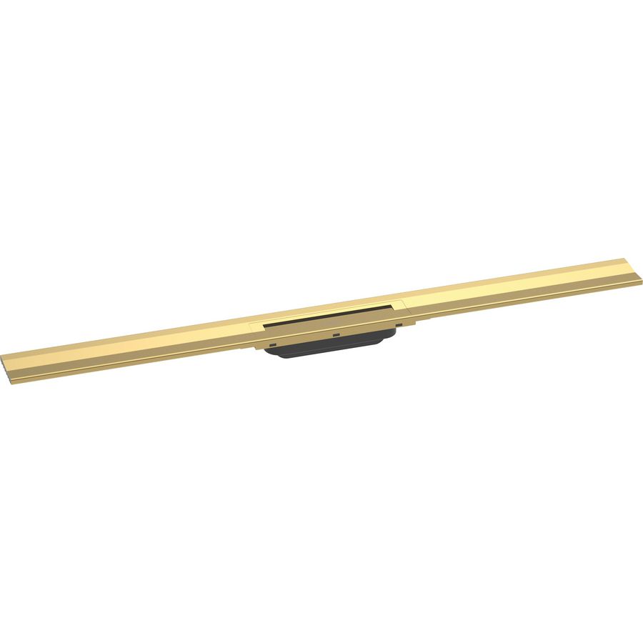 Douchegoot RainDrain Flex rechte 1000 Polished Gold Optic