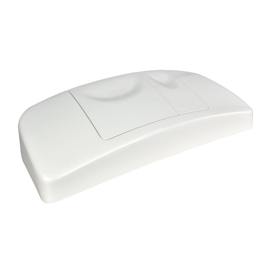 Reserveonderdeel Deskel en knop voor reservoir white 239212