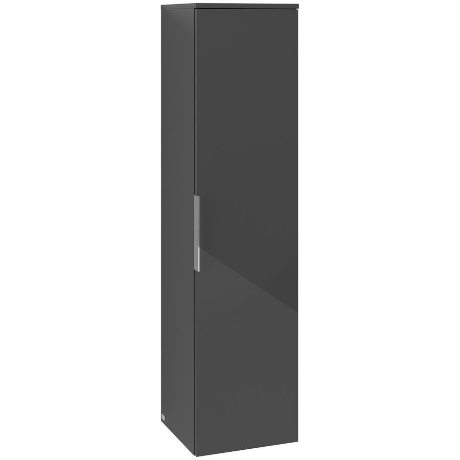 Hoge kast ARCHITECTURA 350x1400x346mm Grey B89601VT greep Volcano Black
