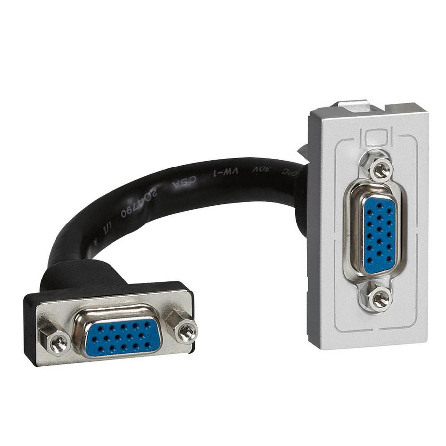 Connector HD15 pre connect 1 mod Mosaic