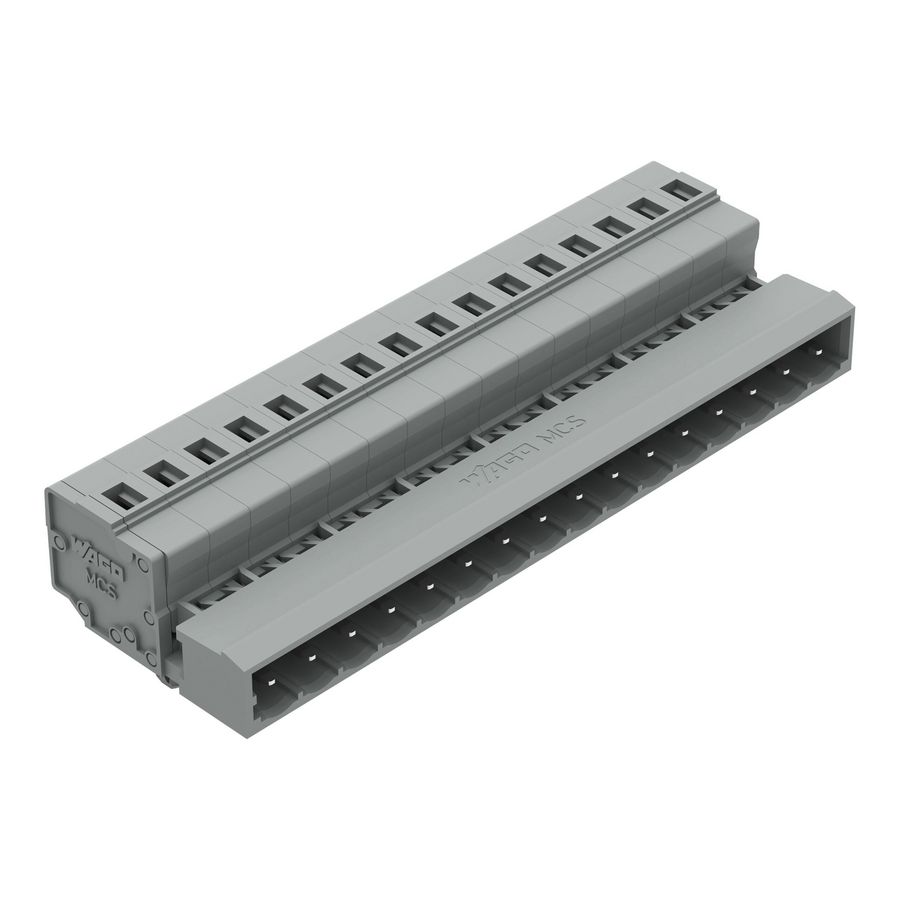 1-draads male steker 2,5mm² grijs 231-616/018-000 VVE=25