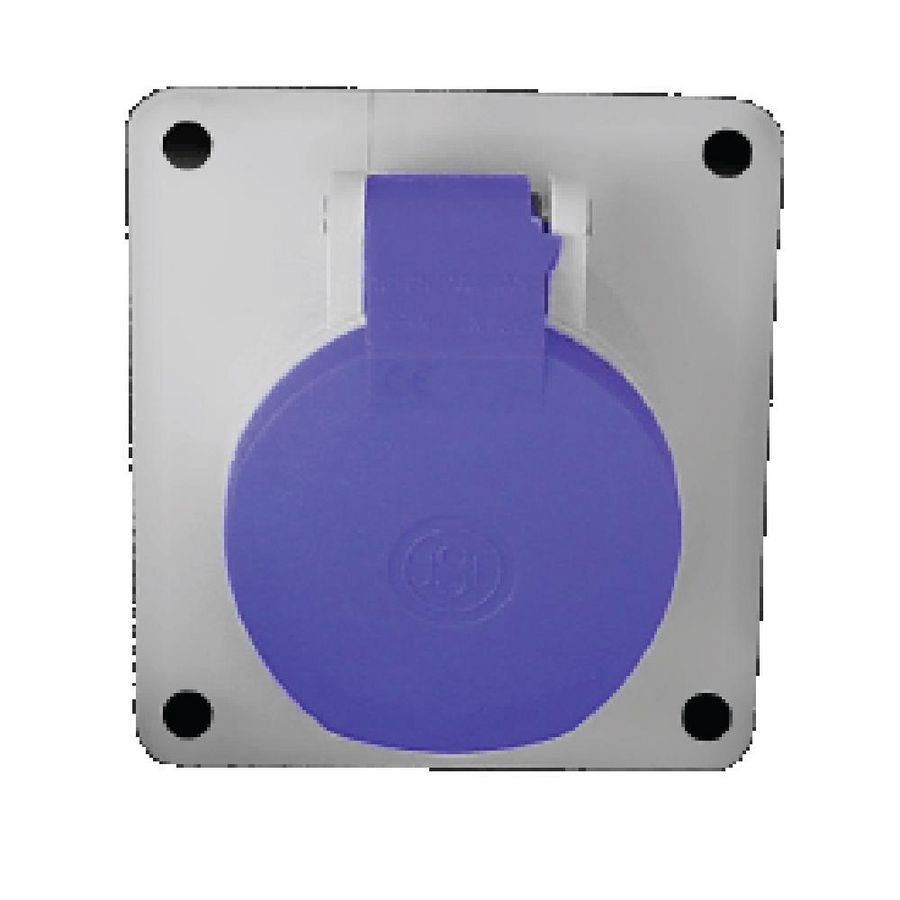 Inbouw wandcontactdoos 5-polig 400V 32A 9532/1 CEE VVE=10
