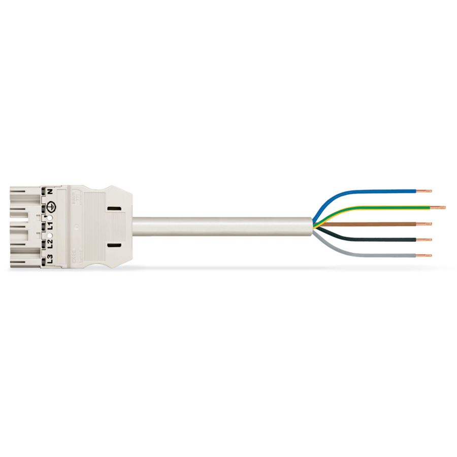 Geconf.aansluitkabel Cca Steker/open einde 771-9395/267-202