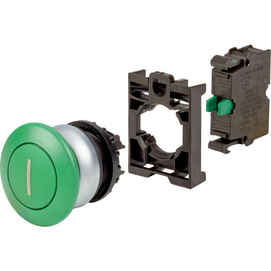 Paddestoeldrukknop M22-DP-G-X1-K10-BVP