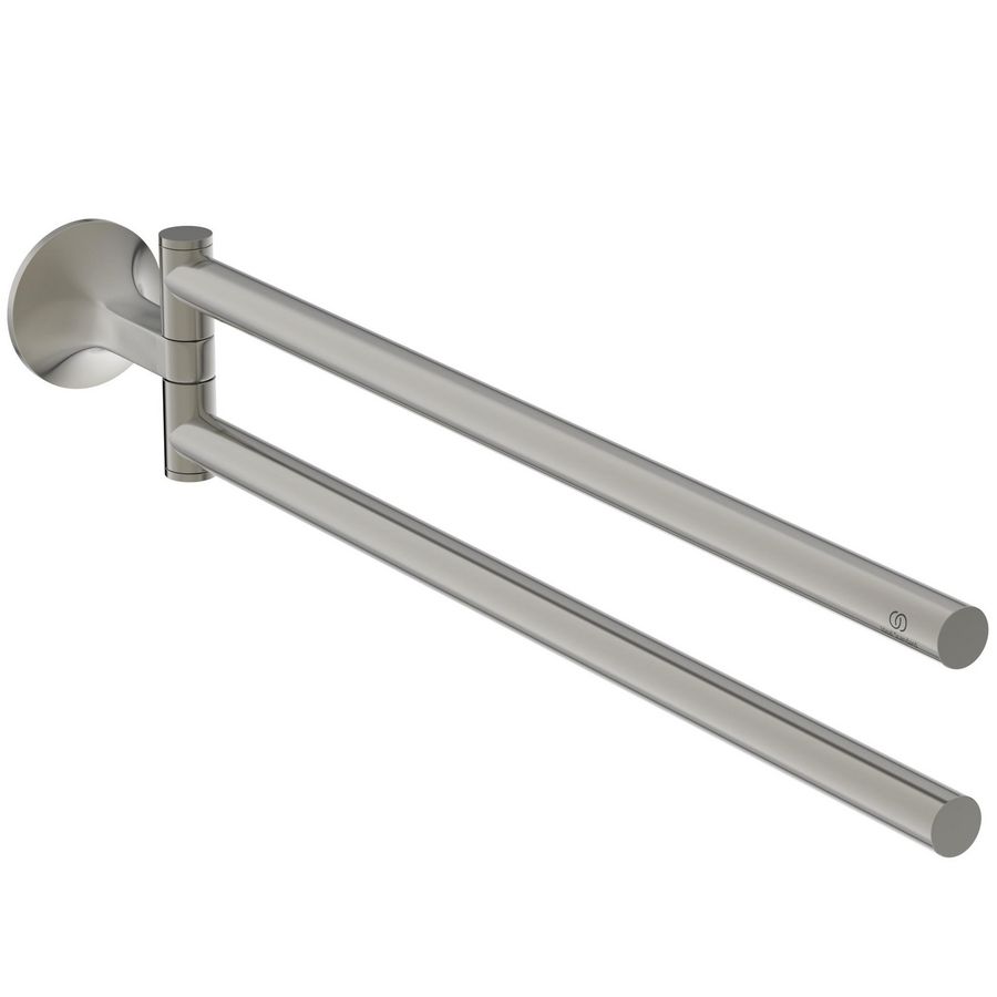 Handdoekstang 60x469mm silver storm (rvs-look) La Dolce Vita