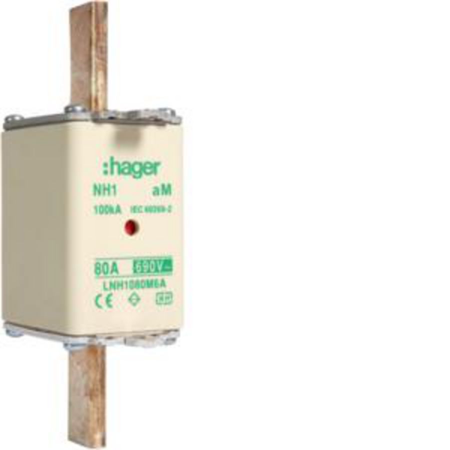 Mespatroon NH1 80A 690V aM combimelder VVE=3