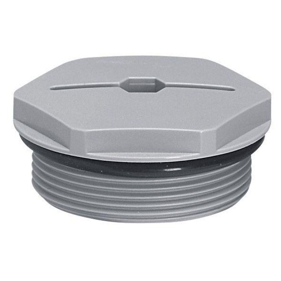 Blindstop grijs RAL7001 isolatie 40 VVE=25