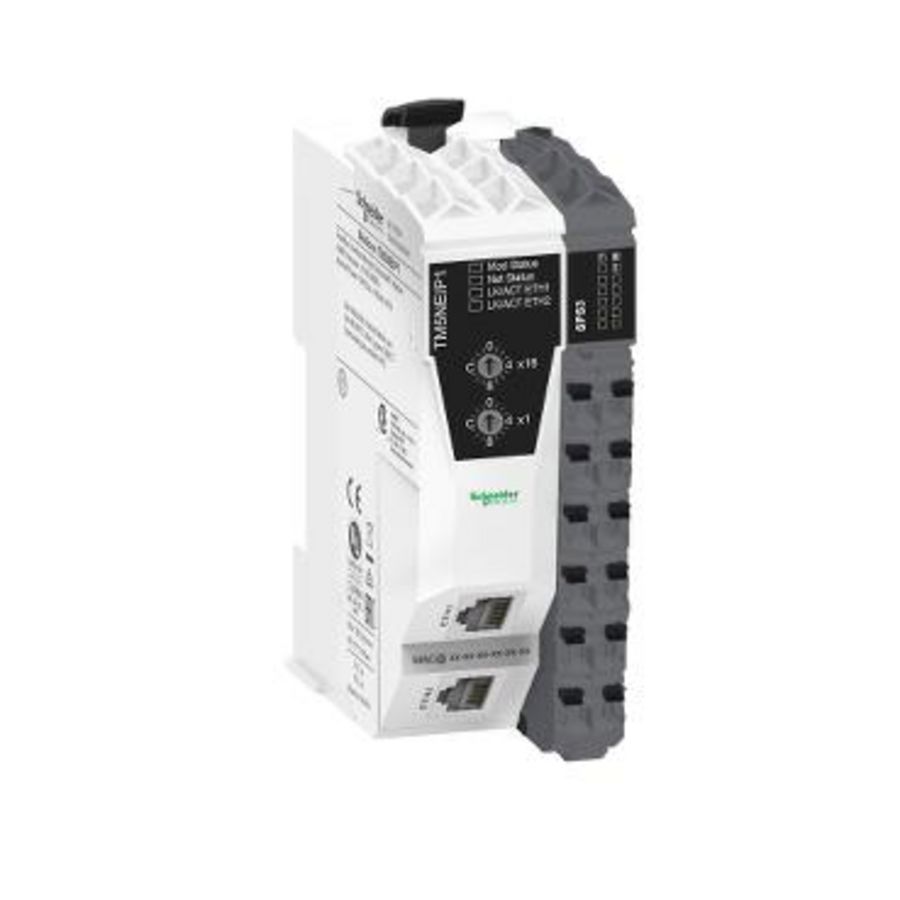IP20 I/O Distr. TM5NEIP1/BUS Perf. EtherNet/IP FieldBus