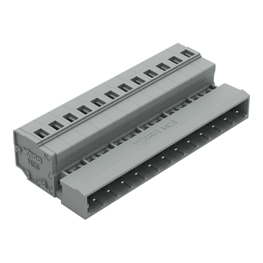 1-draads male steker 2,5mm² grijs 231-612 VVE=25