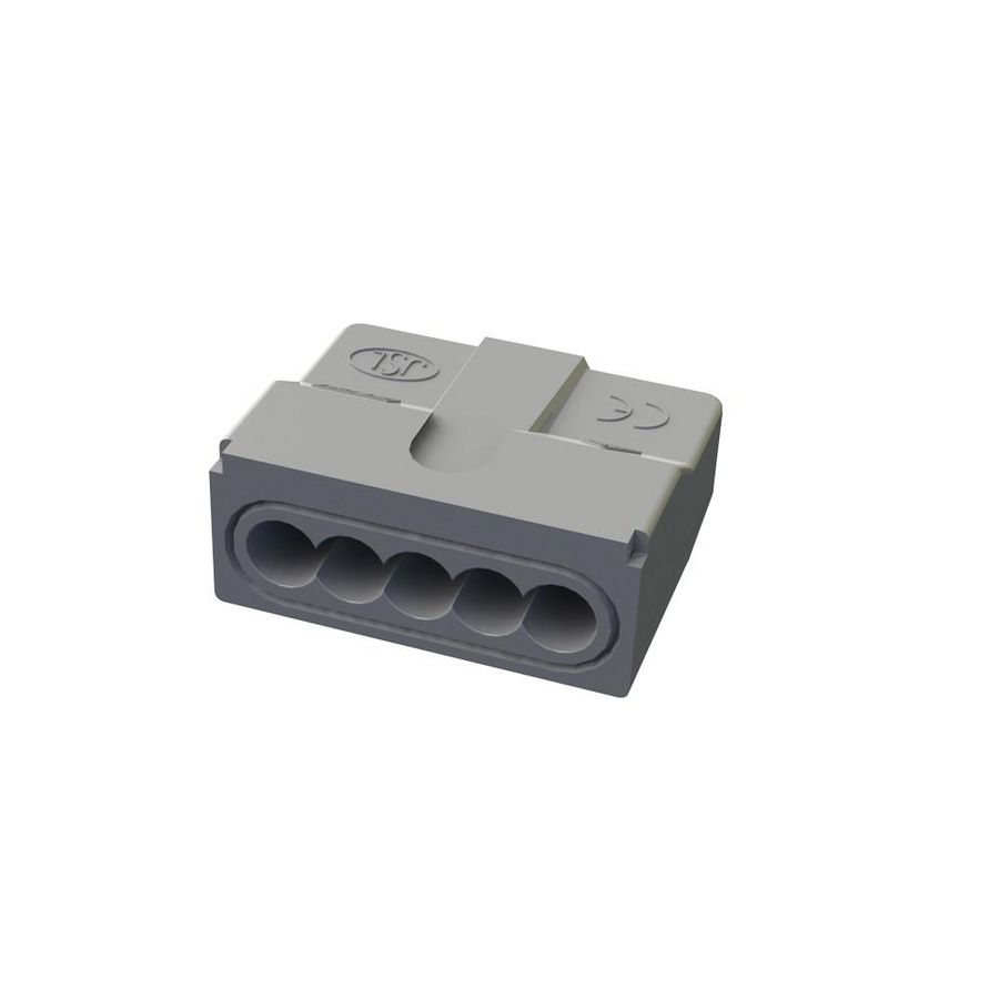 Lasklem 5-voudig tot 2,5mm² VVE=100