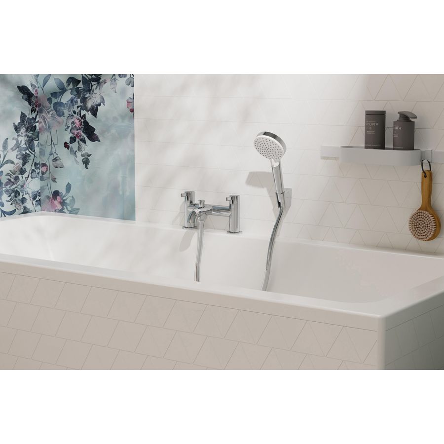 WallStoris bundelset douche 27967700 mat wit