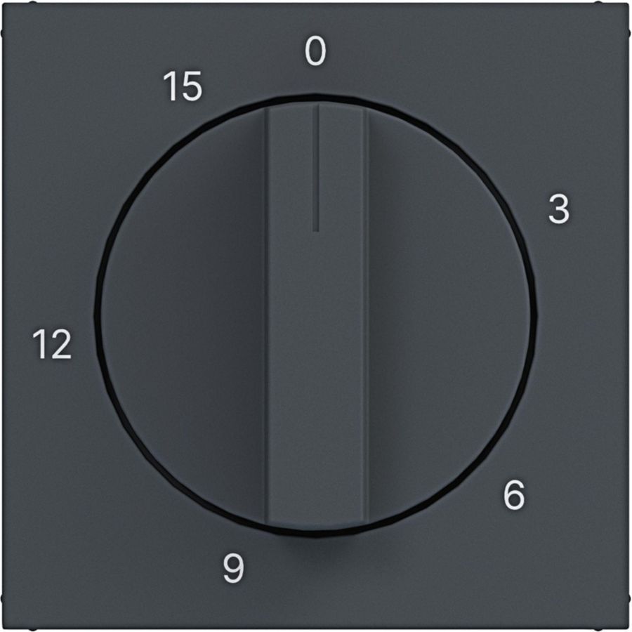 Centraalpl voor mechanische tijdschakelklok 0-15 min. A.x/C.