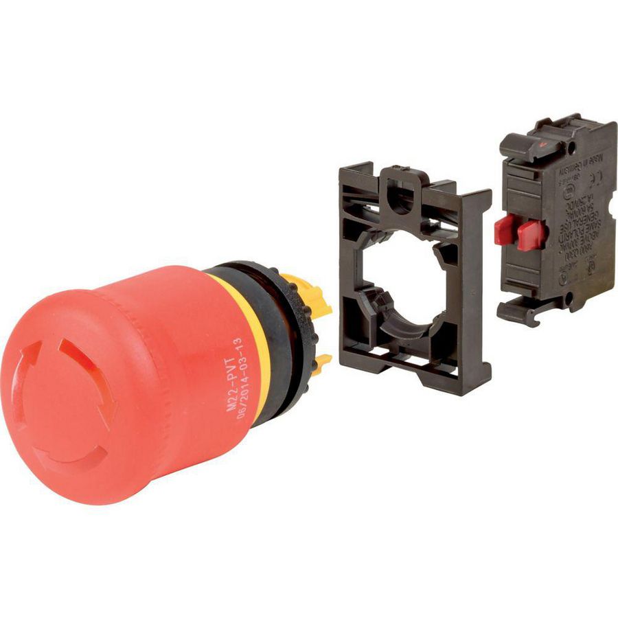 NOOD-UIT-knop M22-PVT-K01-BVP