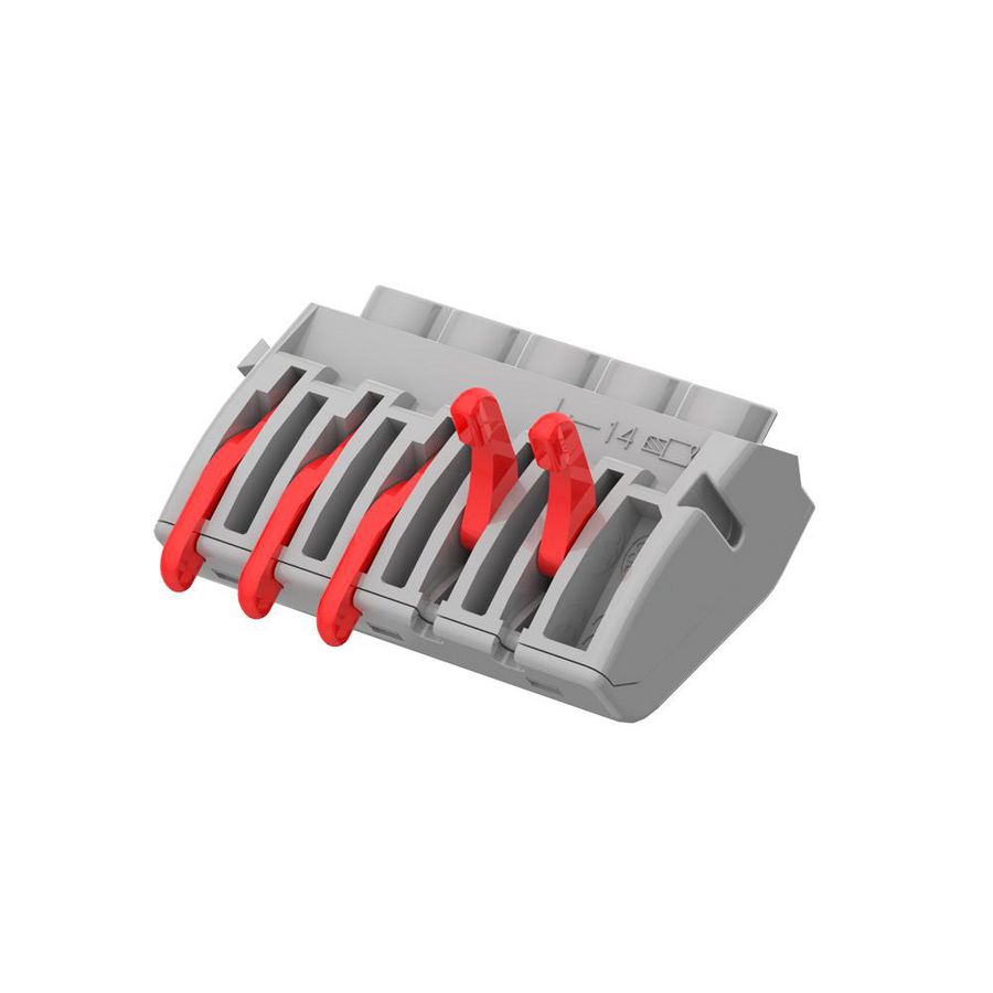 Lasklem met hendel flexibel 5V 222/5 VVE=25