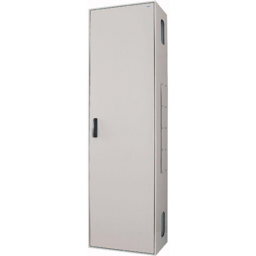 Staande verdeler IP55 600x1760x400mm grijs zwenkhevelgreep