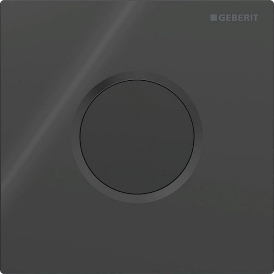 Urinoirsturing batterijvoeding TYPE-01 ROUND Gitzwart RAL 9005