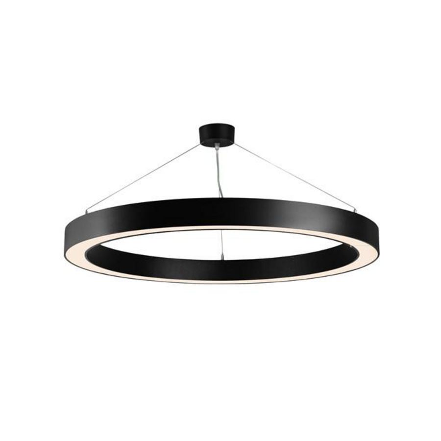 Plafond-/wandarmatuur NILO 800mm dir./indir. 3K DALI zwart