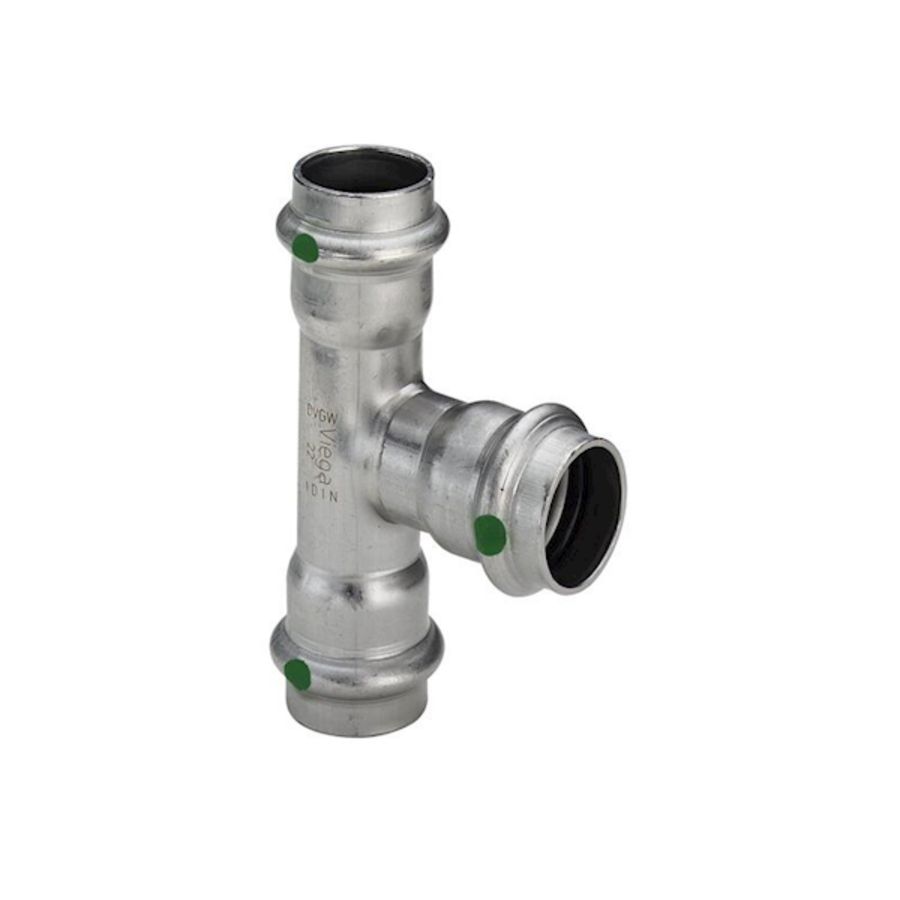 T-koppeling Sanpress Inox 28x28x28mm