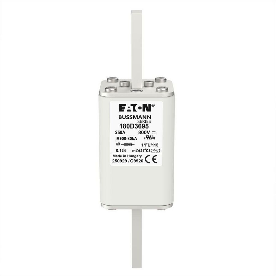 Fuse-link high speed 250A 800 Vdc 100 kA 115x58x45 body 1  V