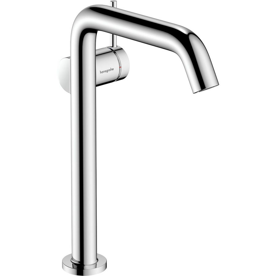 Tecturis S 1-hendel wastafelmengkraan 240 Fine highriser CoolStart chroom incl. push-open plug