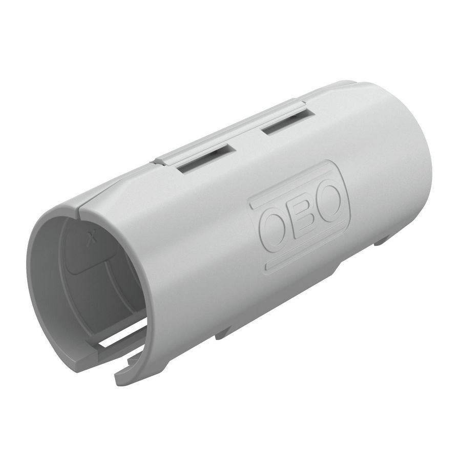 Quick-Pipe verbindingsmof M20 licht grijs RAL7035 VVE=10