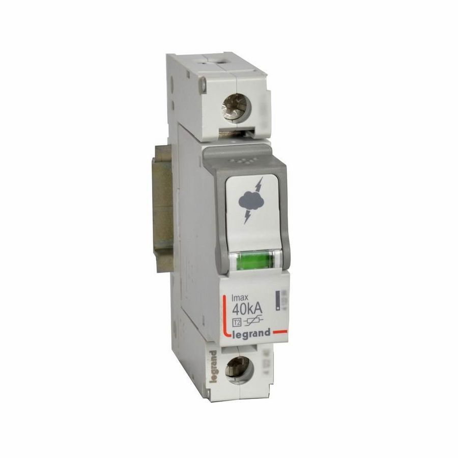 Overspanningsbeveiliger T2-1P-40kA 2.1kV-Uc 440V-1m