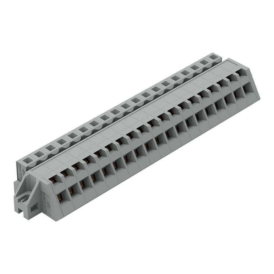 1-draads FE steker HA 2,5mm² grijs 731-519/031-000 VVE=10