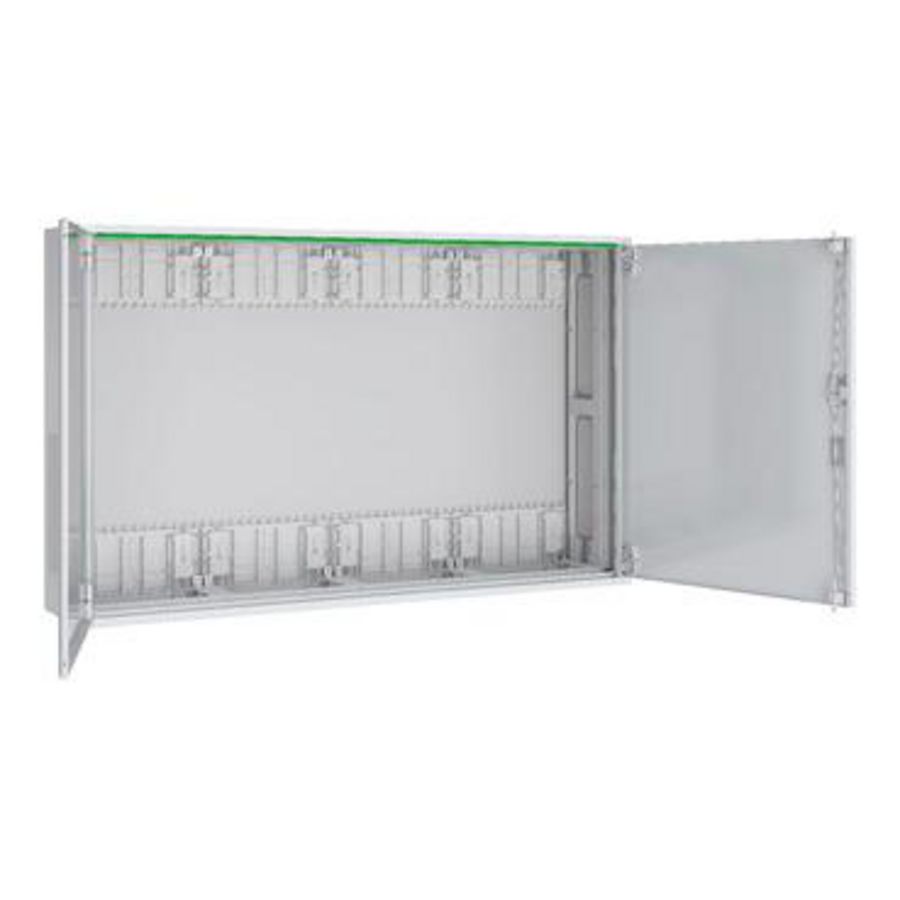 Metalen wandbehuizing B1050xH650xD210mm IP44 klasse II