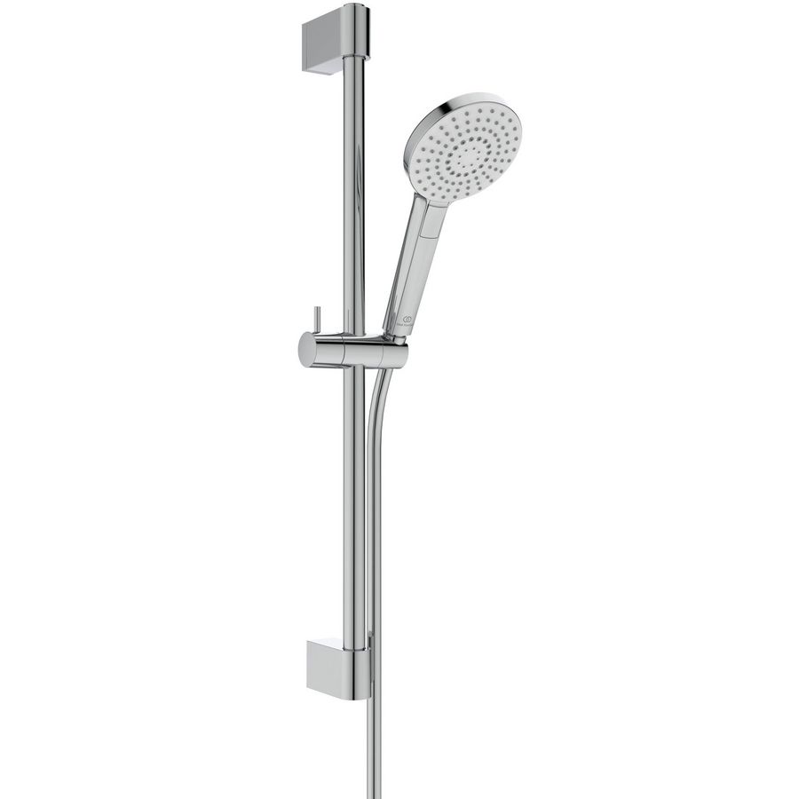 Glijstangcombinatie 644mm 8L/min chroom slang 1750mm IDEALRAIN 