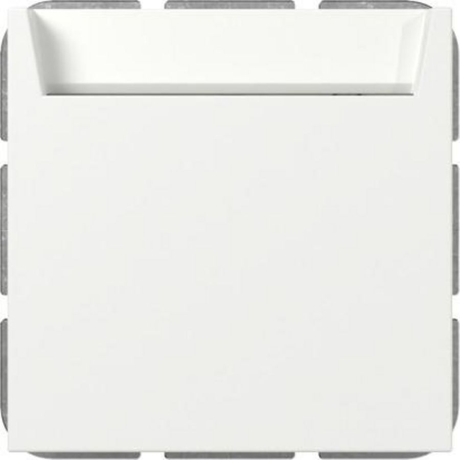 Hotel-Card maakc. + N-klem System 55 zuiver wit m