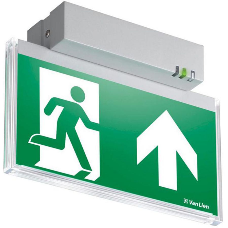Decentraal 2W 3h alu continu opbouw 22m. led armatuur+DALI