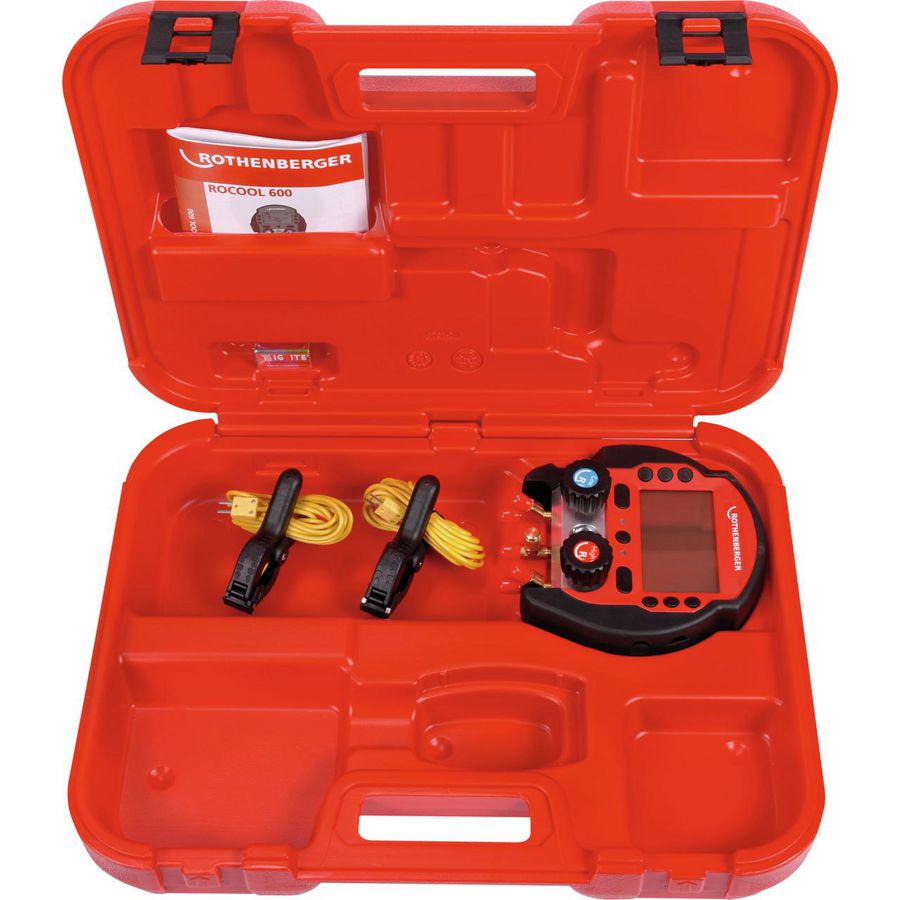 ROCOOL 600 Set koffer + 2 temperatuurklemmen
