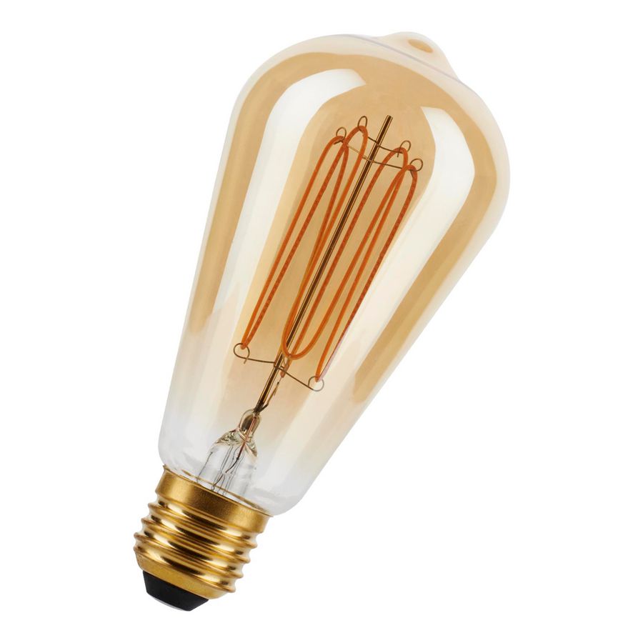LED-lamp ST64 Rustika E27 DIM 4W (21W) 200lm 919 goud