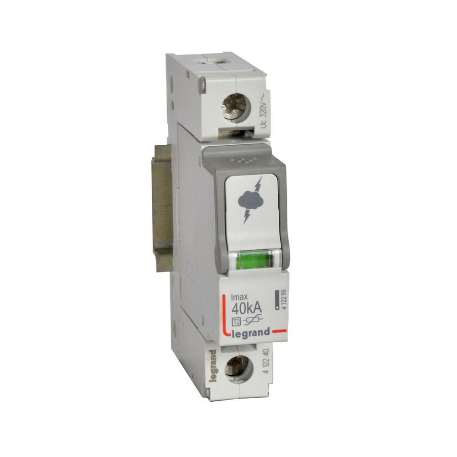 Overspanningsbeveiliger T2-1P-40kA 1.2kV-320V-1m