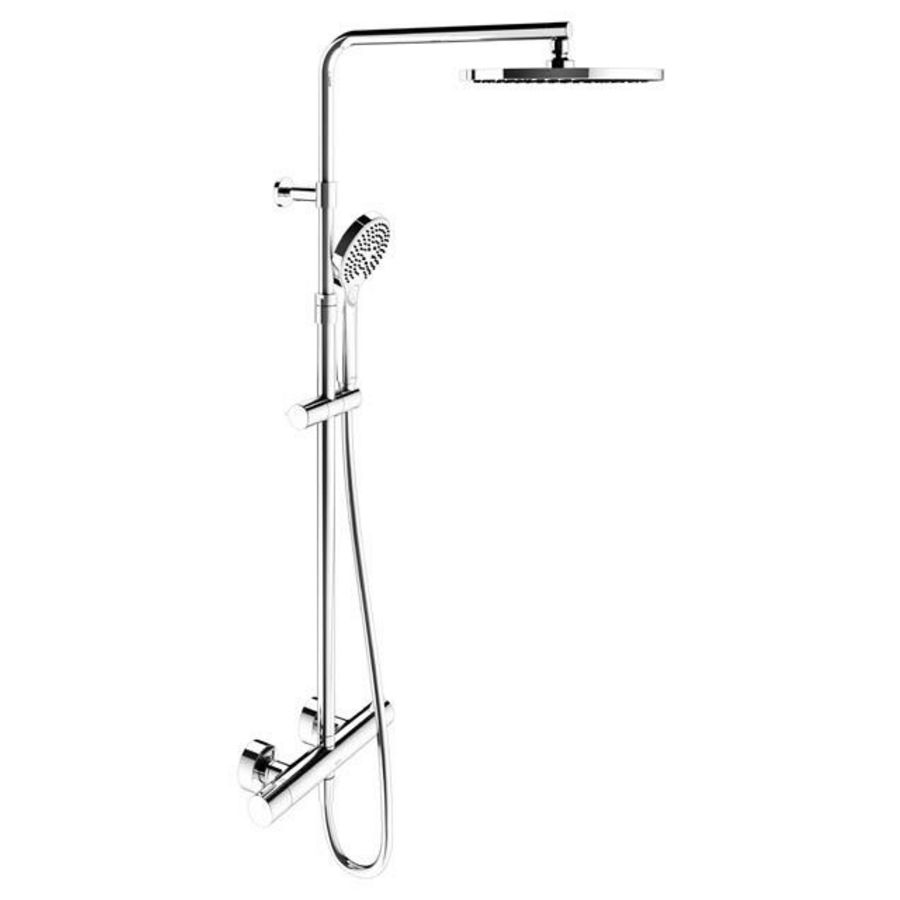 Douche-thermostaat hoofdsproeier opbouw montage