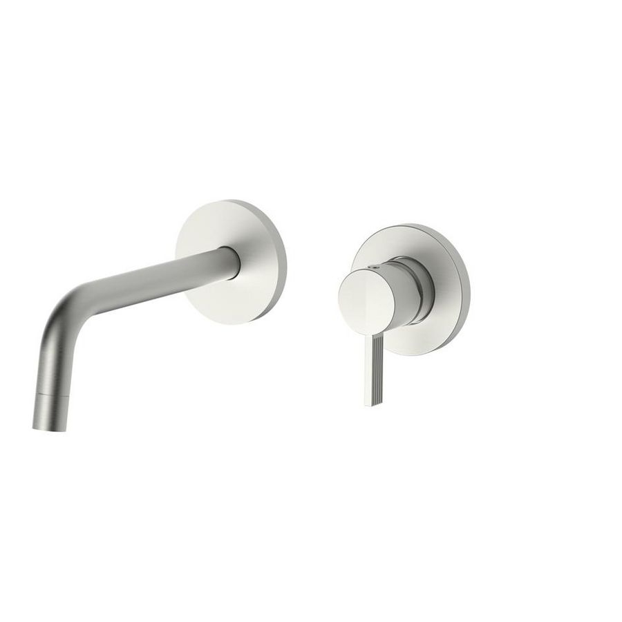 Inbouw wastafelkraan FOX +uitloop 178mm 2 ronde rozetten diam.70 FOX105ST70