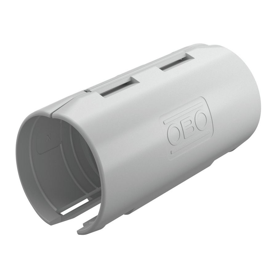 Quick-Pipe verbindingsmof M32 licht grijs RAL7035 VVE=10