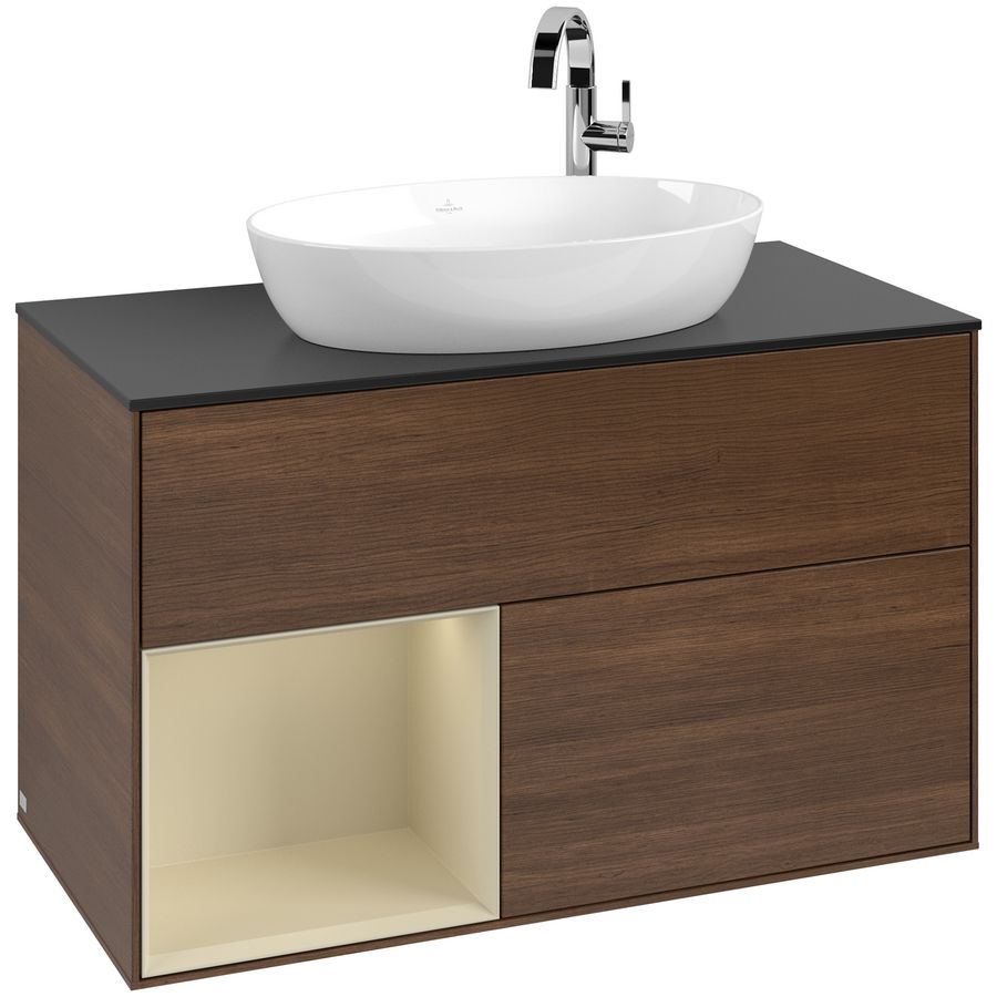 Wastafelonderkast Finion 1000x603x501mm W.Veneer G892HJGN