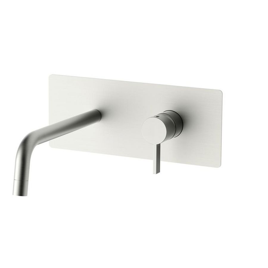 Inbouw wastafelkraan FOX +uitloop 178mm muurplaat 250x100 FOX105ST