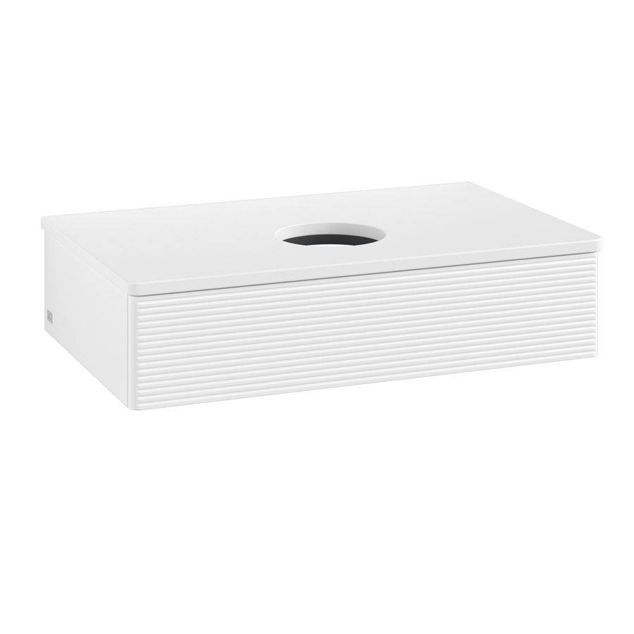 Wastafelonderkast Antao 800x190x500mm White Matt Lacquer K08110MT